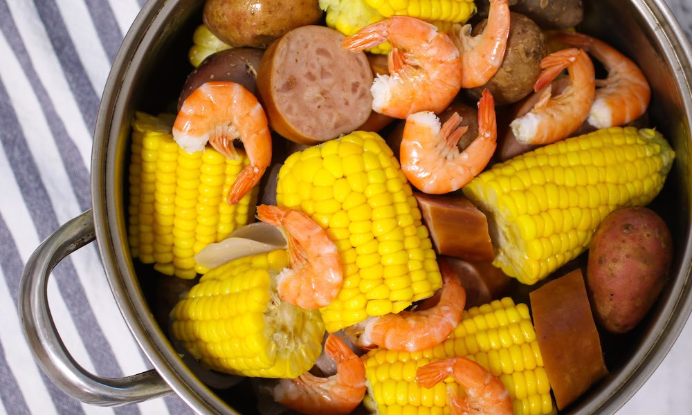 Shrimp boil deals in a bag