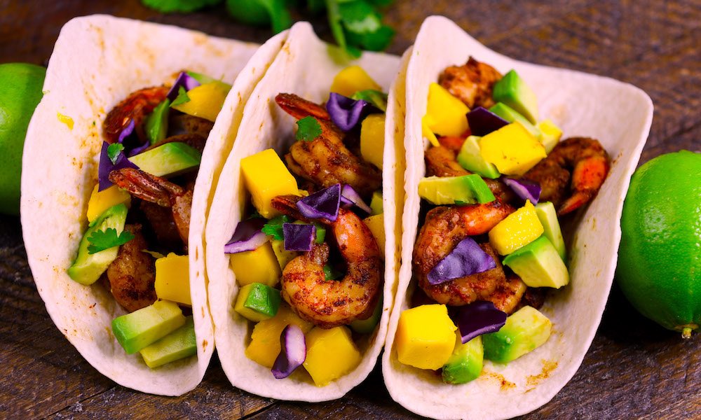 15 Minute Easy Blackened Shrimp Tacos