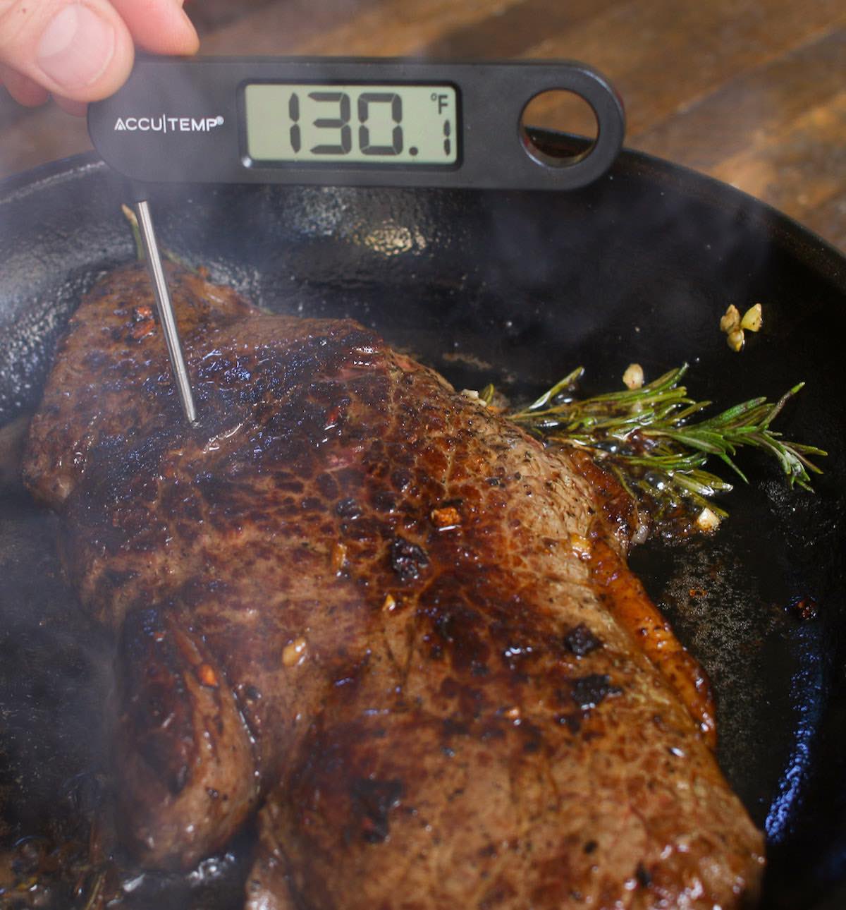 Sirloin Steak with Garlic Butter (Pan Seared) TipBuzz