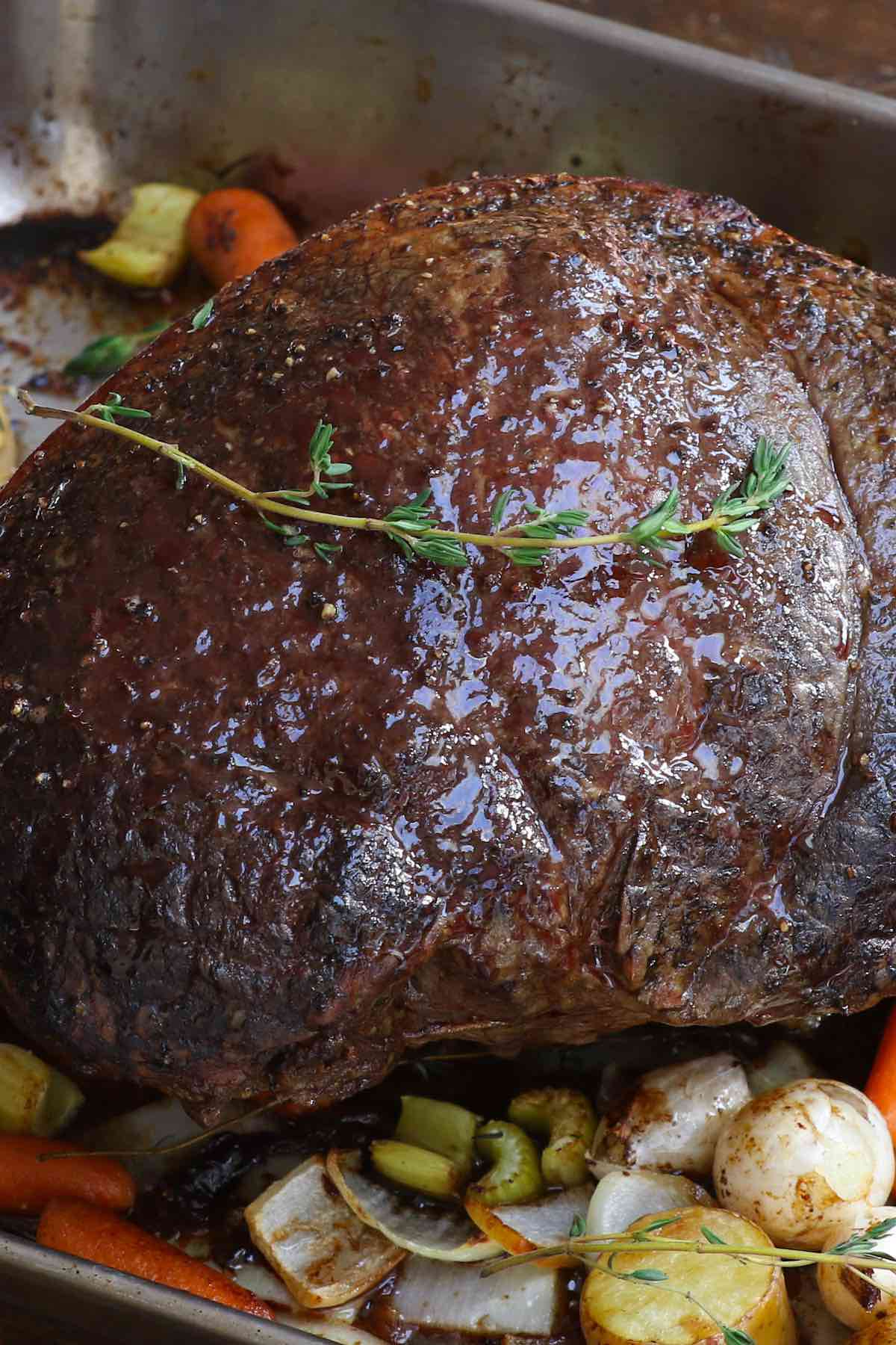 Sirloin tip roast clearance cooking time per pound