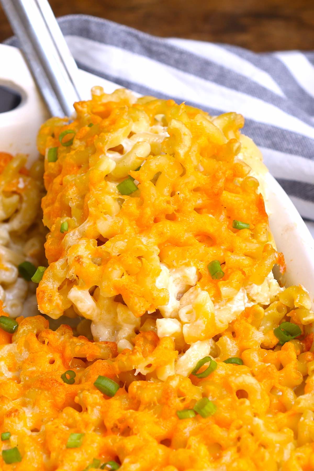 baked mac and cheese with evaporated milk and sour cream