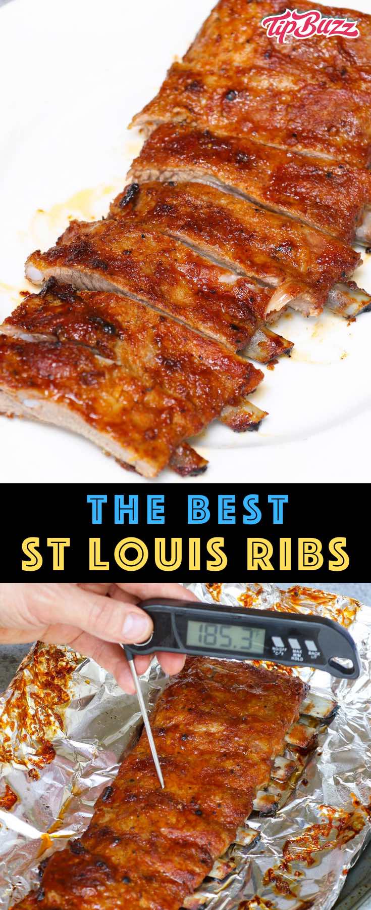 St Louis Ribs in the Oven - TipBuzz