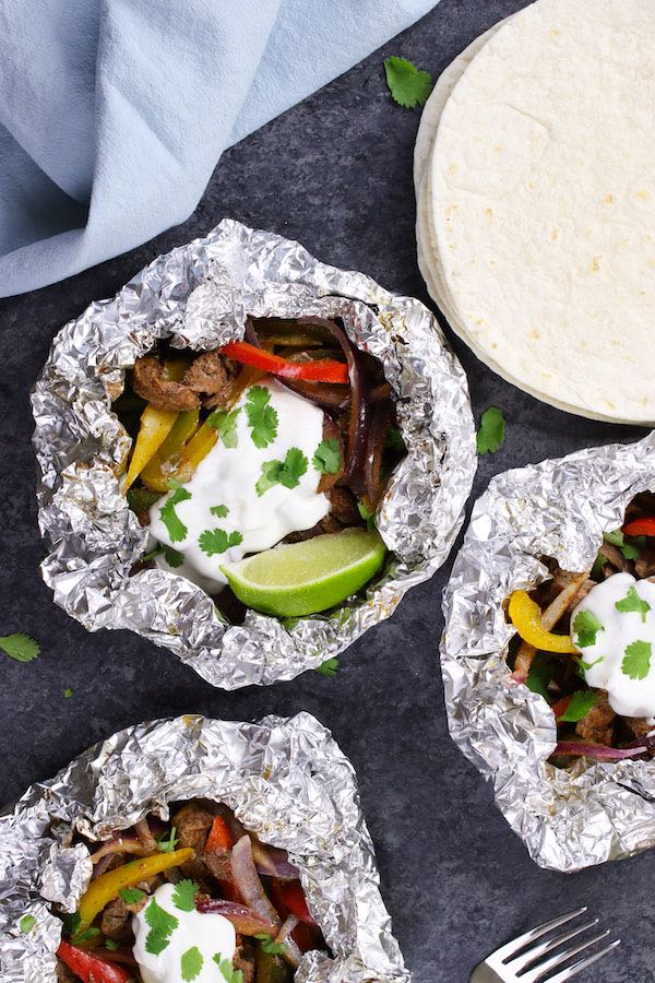 Steak Fajitas Foil Packets Recipe (with Video) - TipBuzz