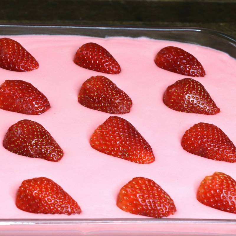 Easy Strawberry Jello Cake Recipe (with Video) TipBuzz