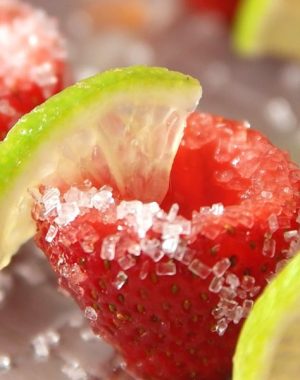 These Strawberry Jello Shots are great for your next party