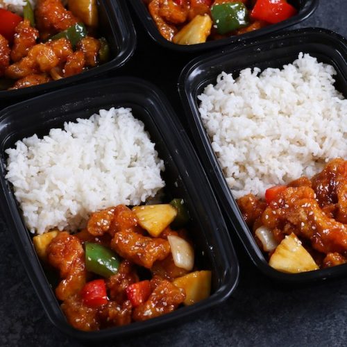 Sweet and Sour Chicken Meal Prep - TipBuzz