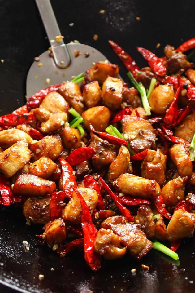 Easy Szechuan Chicken (Best Schezwan Chicken Recipe) (+ Video) - TipBuzz