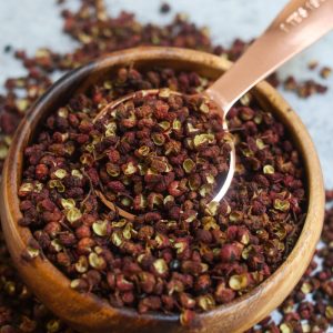 Szechuan Peppercorn is a fragrant but mouth-numbing Chinese spice that’s used in many Szechuan dishes such as Szechuan Chicken and Dan Dan Noodles. Learn how to use, store, substitute it, and more!