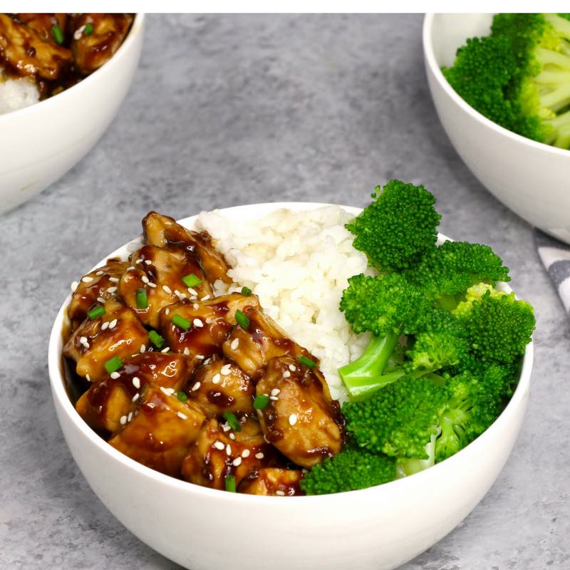 Easy Teriyaki Chicken Rice Bowls Recipe TipBuzz