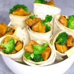 TeriyakI Chicken Cones are a fun way to make teriyaki chicken for a party
