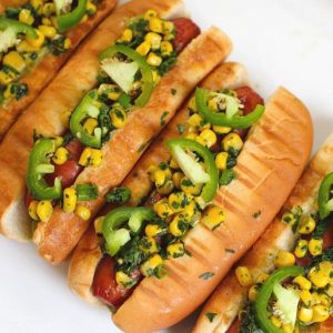 These Tex Mex Hot Dogs are fun and easy to make