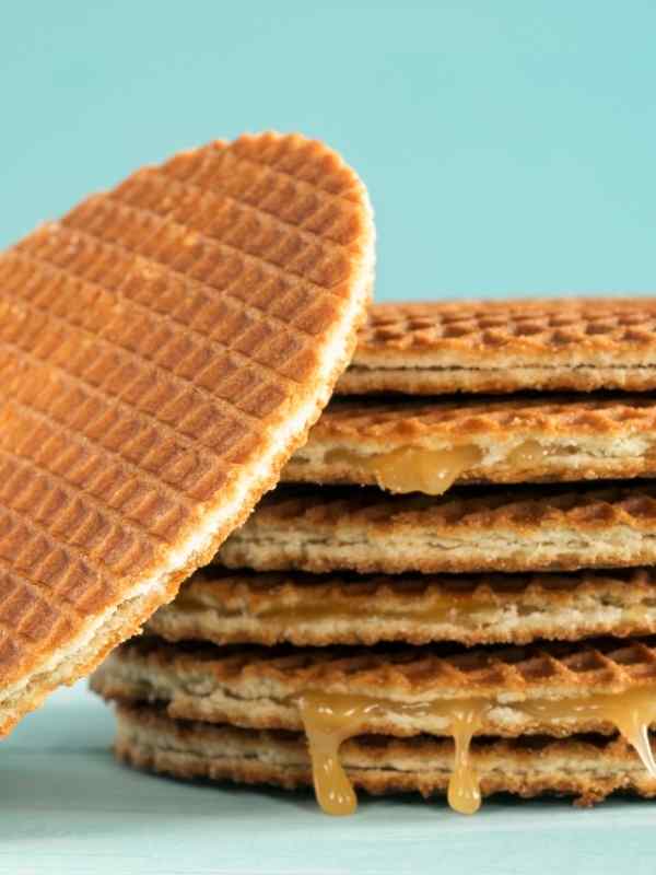 Stroopwafel waffle cookies