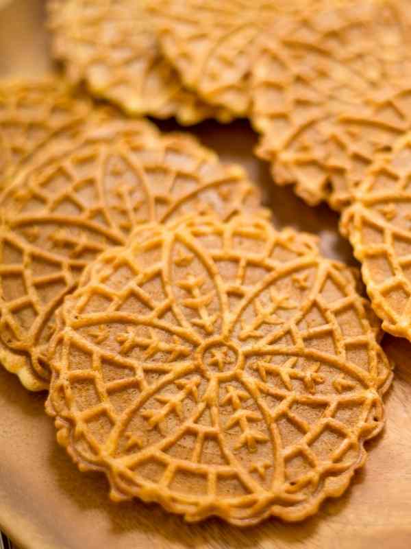pizzelle waffle cookies