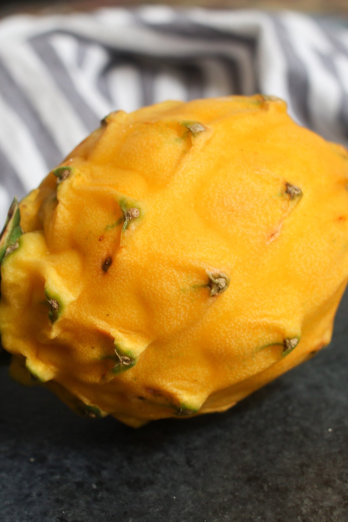 orange dragon fruit