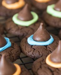 This easy recipe for Witch Hat Cookies is so much fun to make