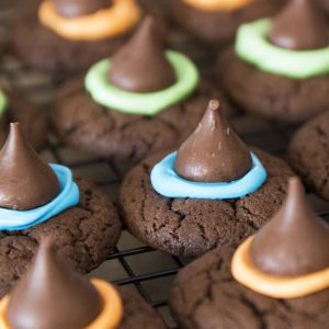 This easy recipe for Witch Hat Cookies is so much fun to make